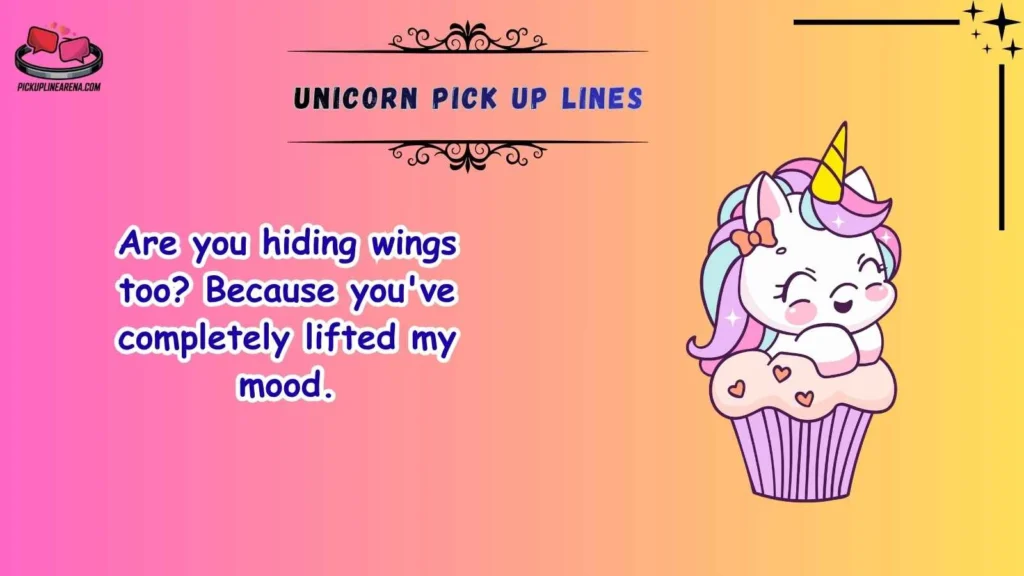 Cute Unicorn Pick Up Lines