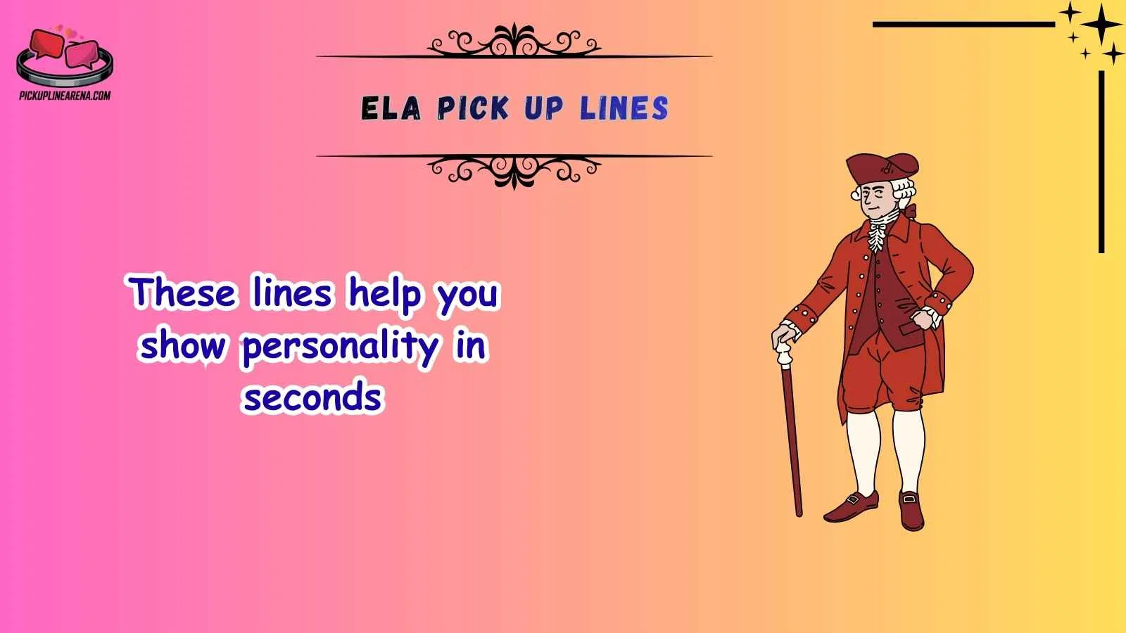 Ela Pick Up Lines