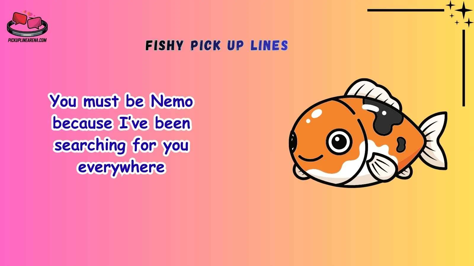 Fishy Pick Up Lines