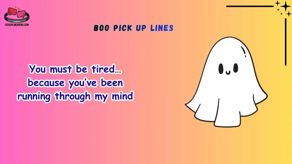 Funny Boo Pick Up Lines