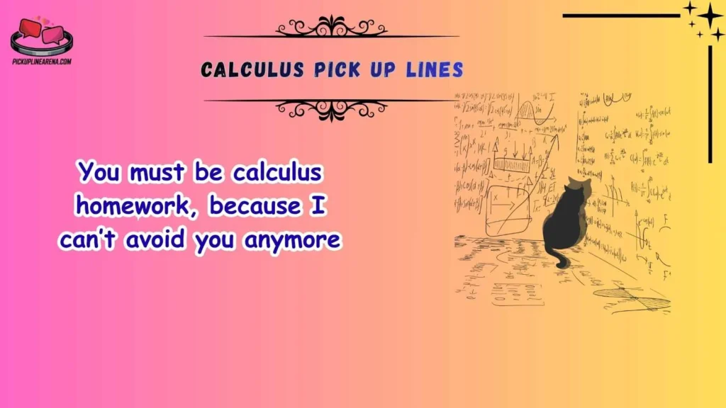 Funny Calculus Pick Up Lines