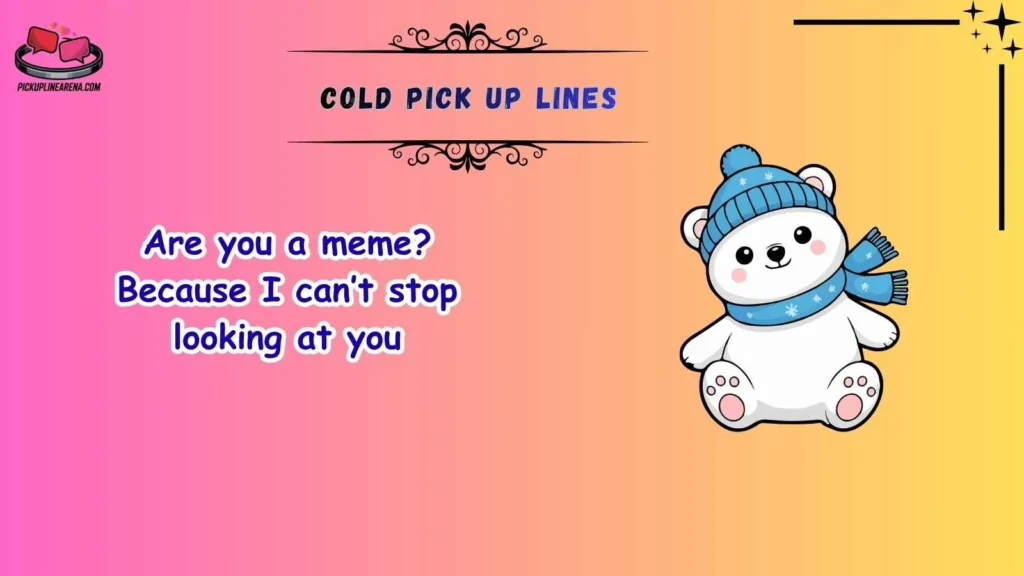 Funny Cold Pick Up Lines