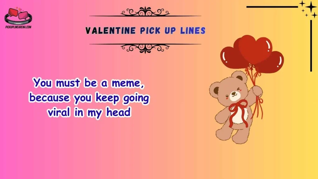 Funny Valentine Pick Up Lines