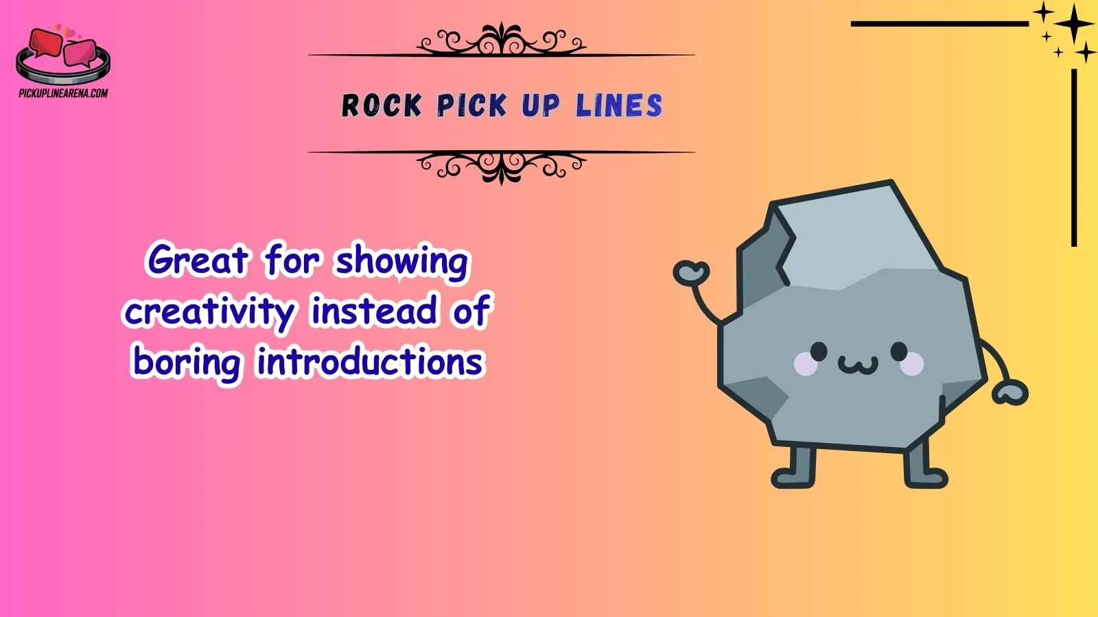 Rock Pick Up Lines